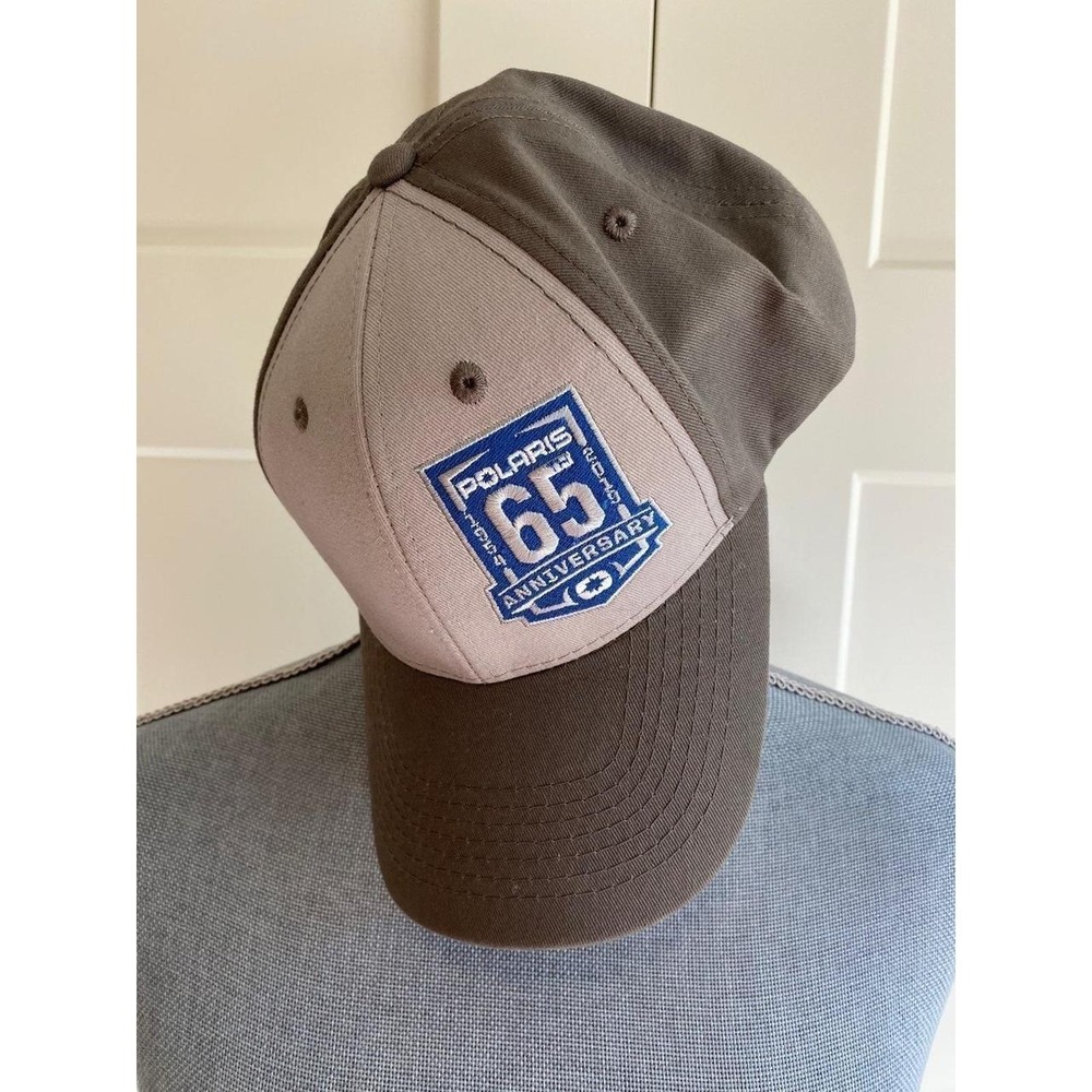 Polaris Hat 2010 65th Anniversary Baseball Cap Tan Adjustable Strapback sku4